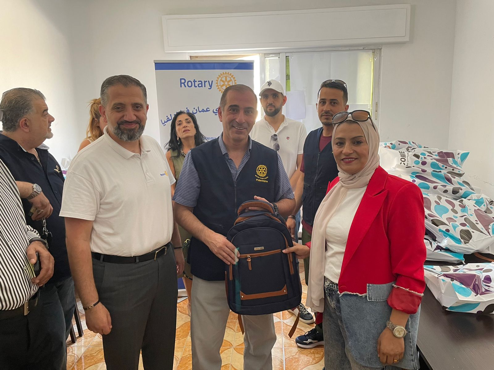 Rotary Club Of Amman Philadelphia Executed Its First Project 3 